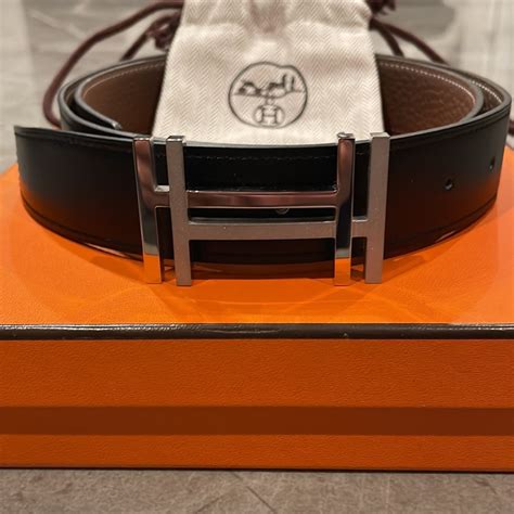 ceinture hermes h au carre|Hermes belt unisex.